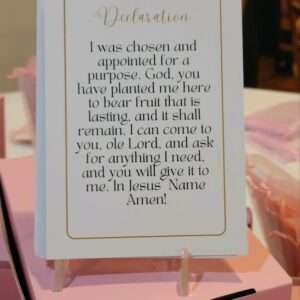 Declaration Cards